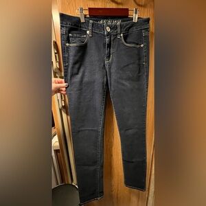 Vintage American Eagle Dark Wash Skinny Jeans Size 8 🔵